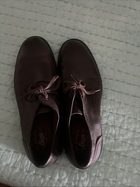 Bass Men's Oxfords in Dark Burgundy Brown